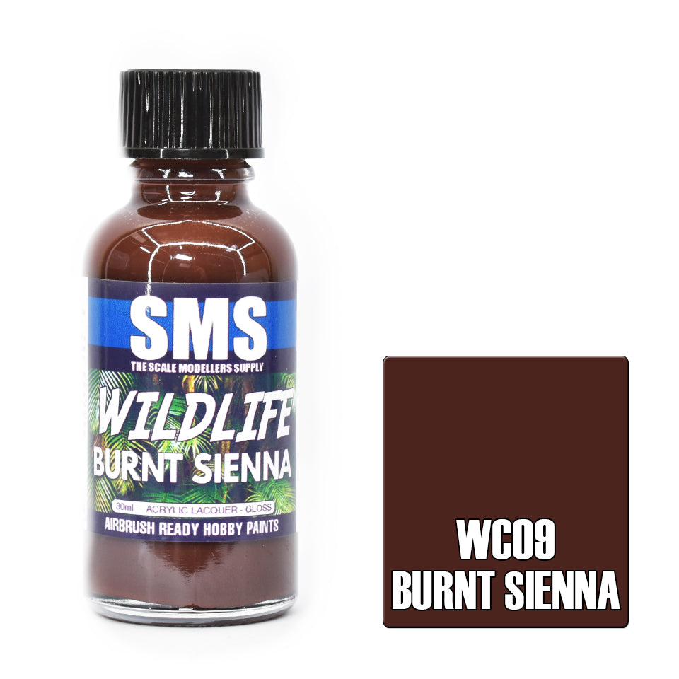 Wildlife Colour BURNT SIENNA 30ml – The Scale Modellers Supply